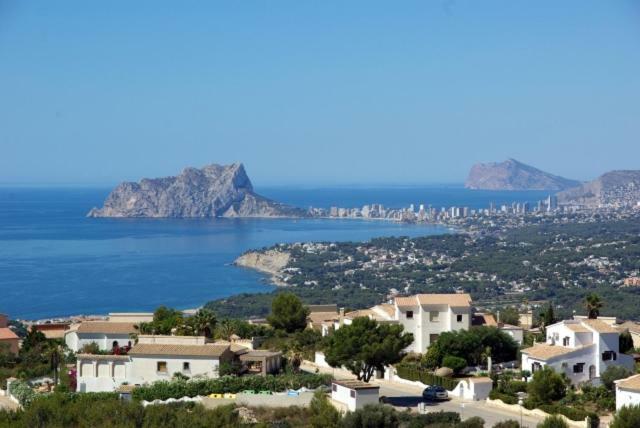 Casa Cumbre Del Sol Apartman Benitachell Kültér fotó